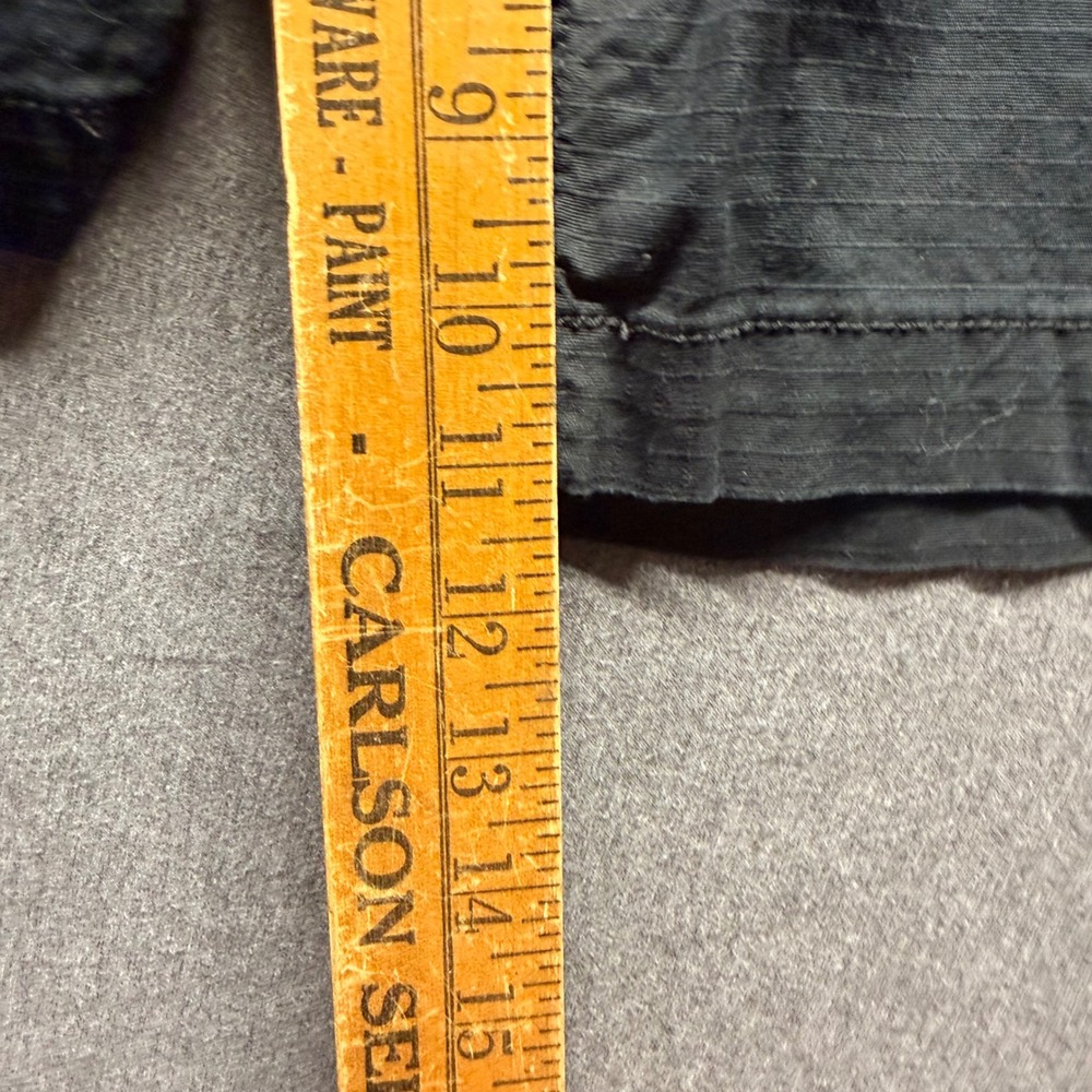 Urban Pipeline Ultimate Cargo Shorts Mens 32 Black Ripstop Cotton Stretch Casual - Picture 4 of 5